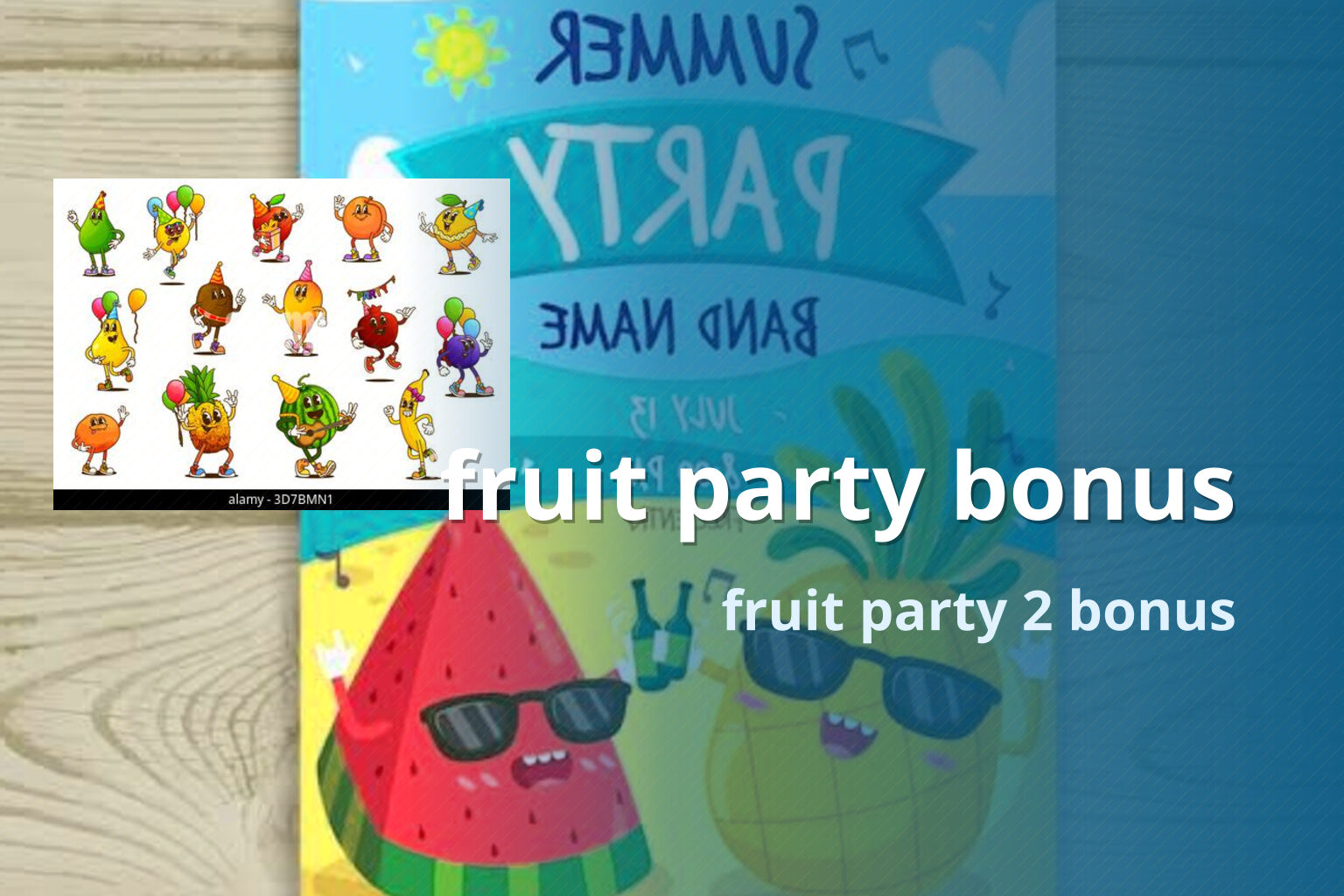 fruit party bonus fruit party 2 bonus