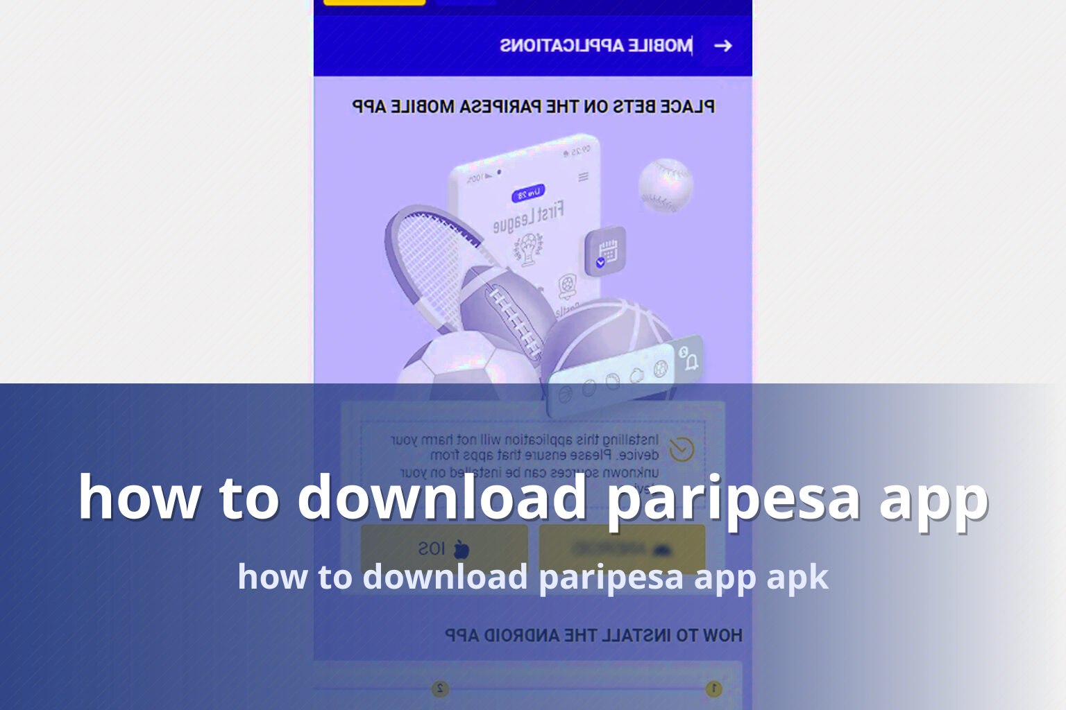 how to download paripesa app - gaming_brand