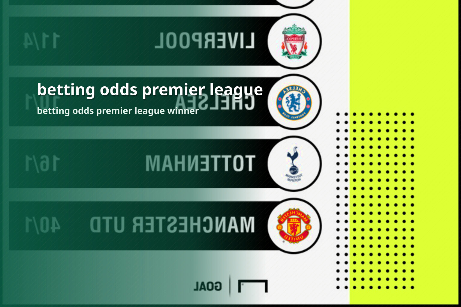 betting odds premier league betting odds premier league winner