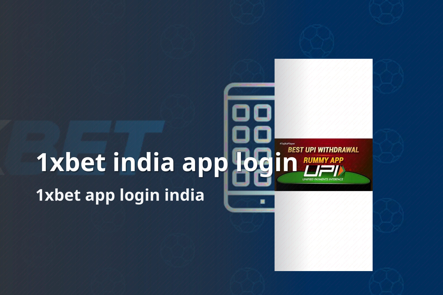 1xbet india app login - gaming_brand