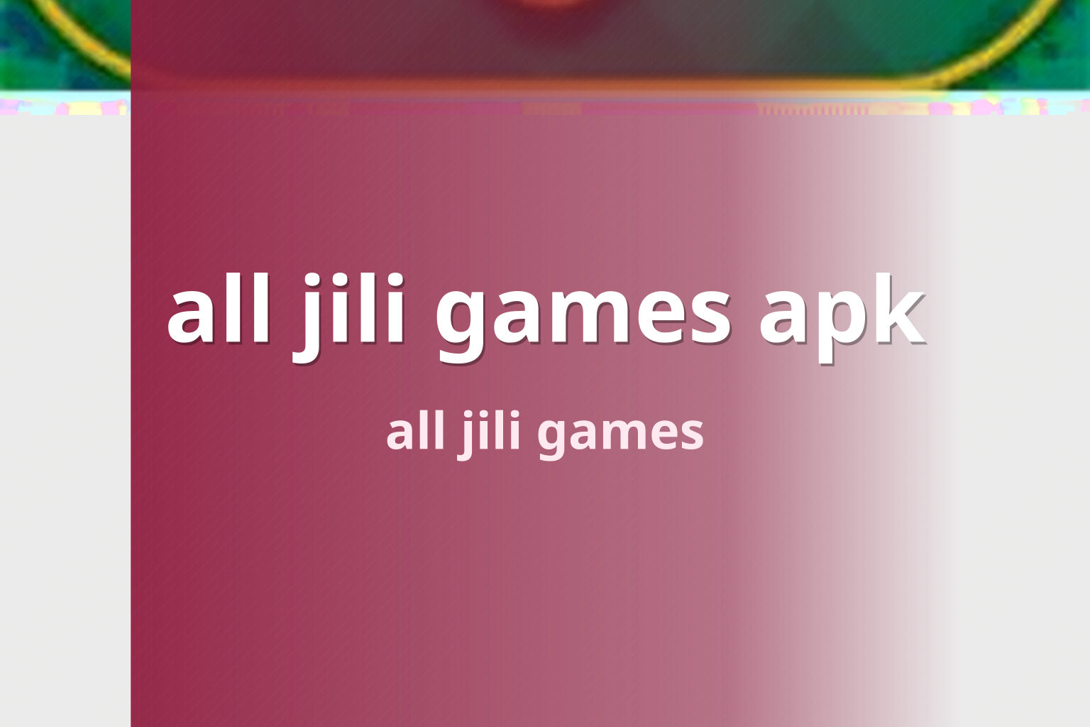 all jili games apk - slots