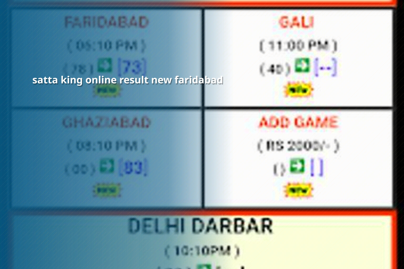 satta king online result new faridabad - matka_satta