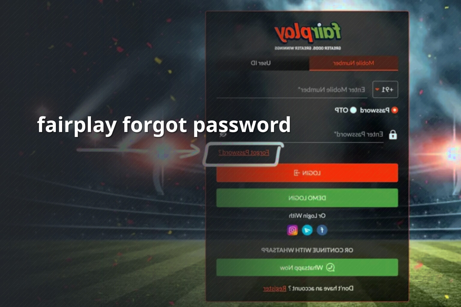 fairplay forgot password - gaming_brand