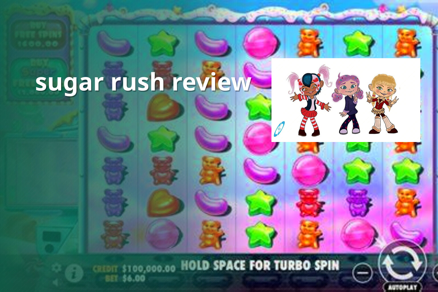 sugar rush review - slots