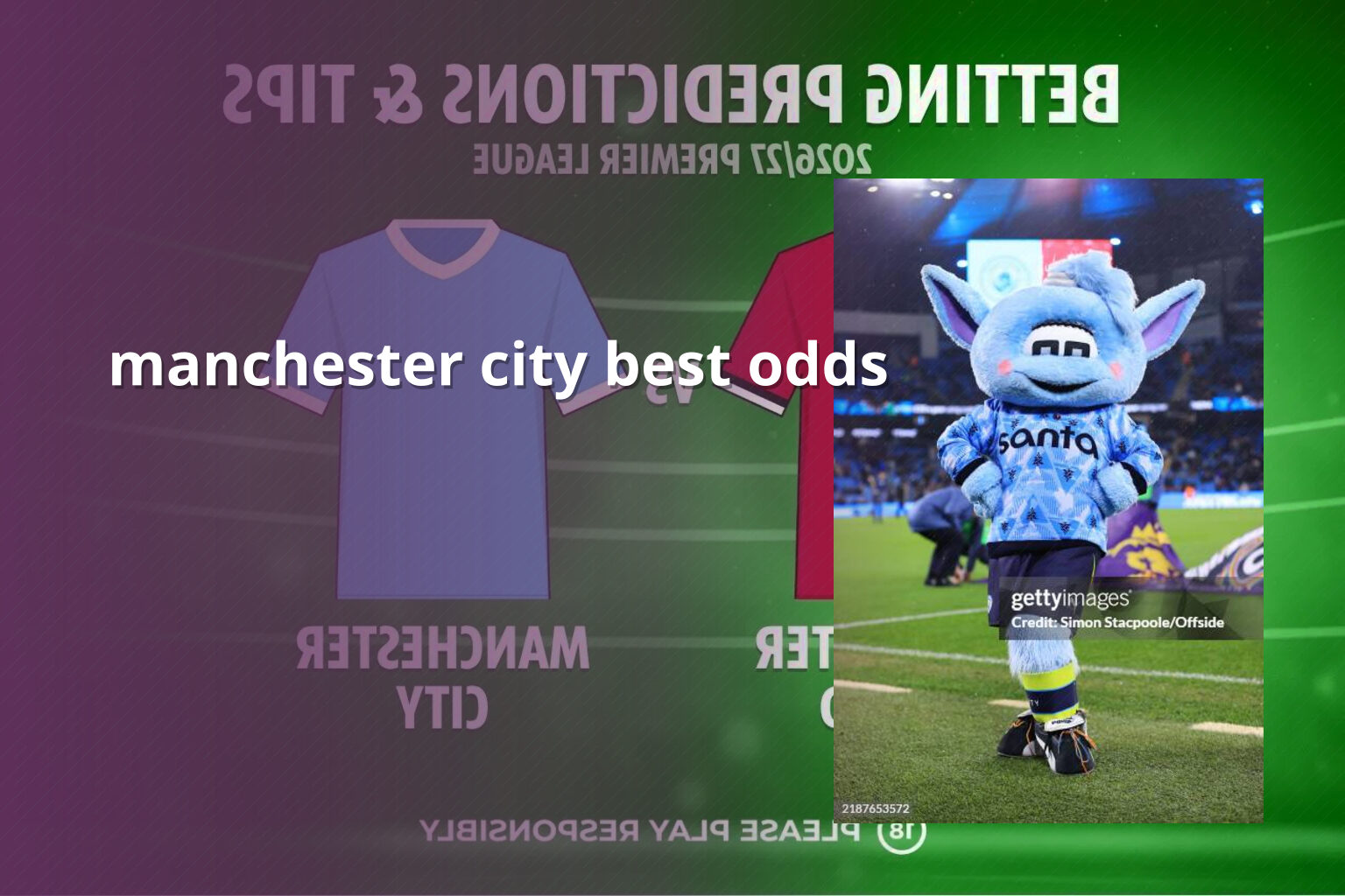 manchester city best odds - sportsbook
