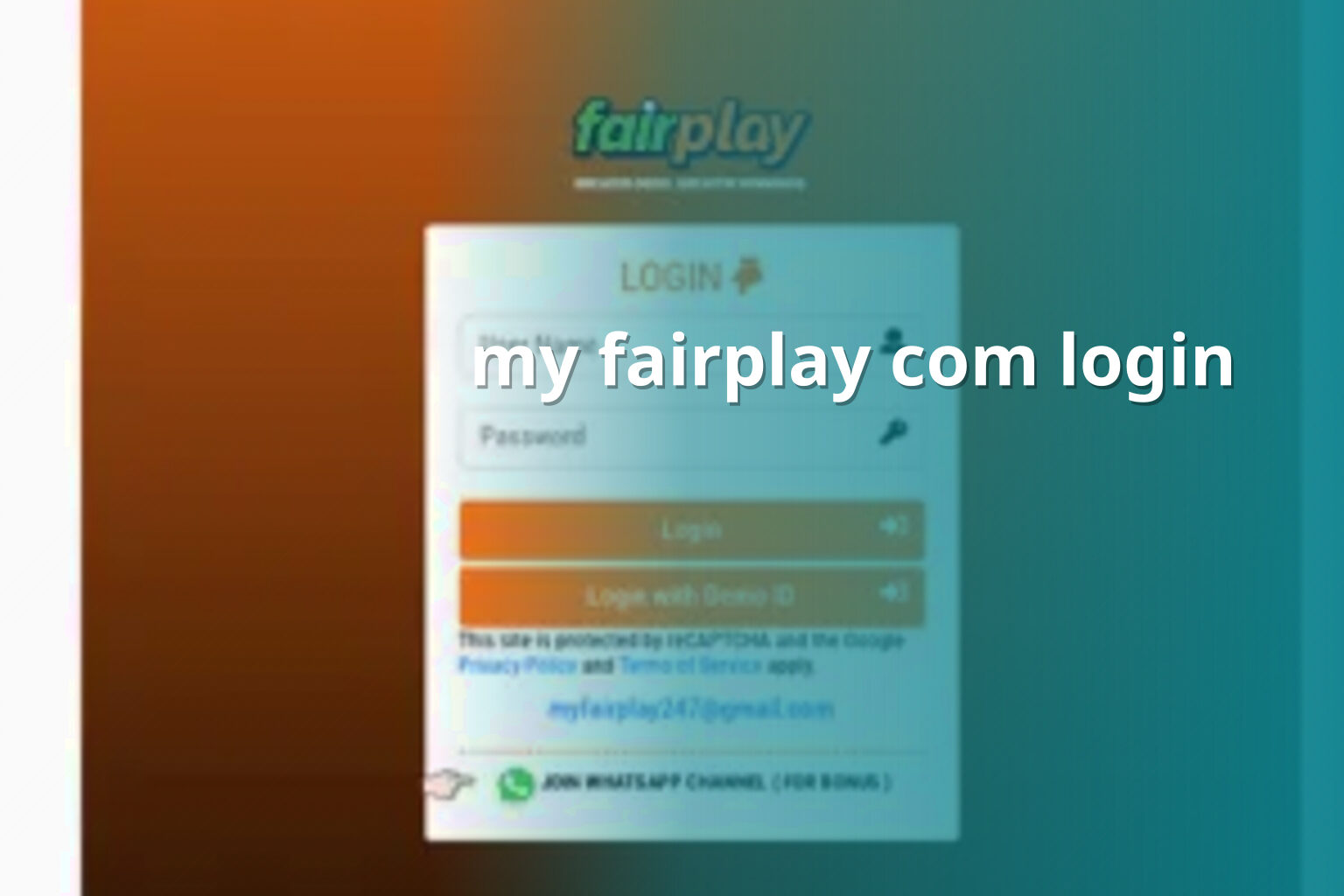 my fairplay com login - gaming_brand