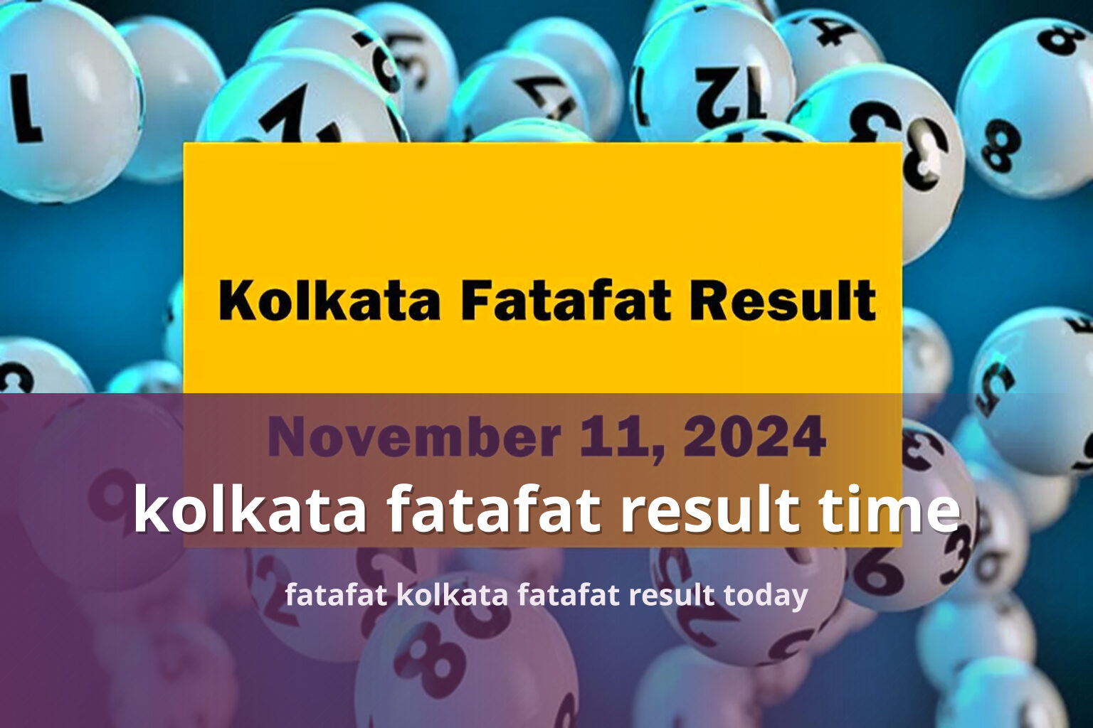 kolkata fatafat result time fatafat kolkata fatafat result today