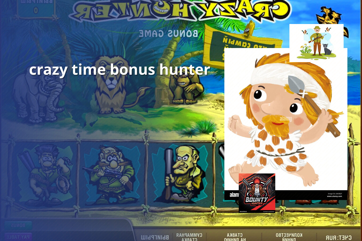 crazy time bonus hunter - slots