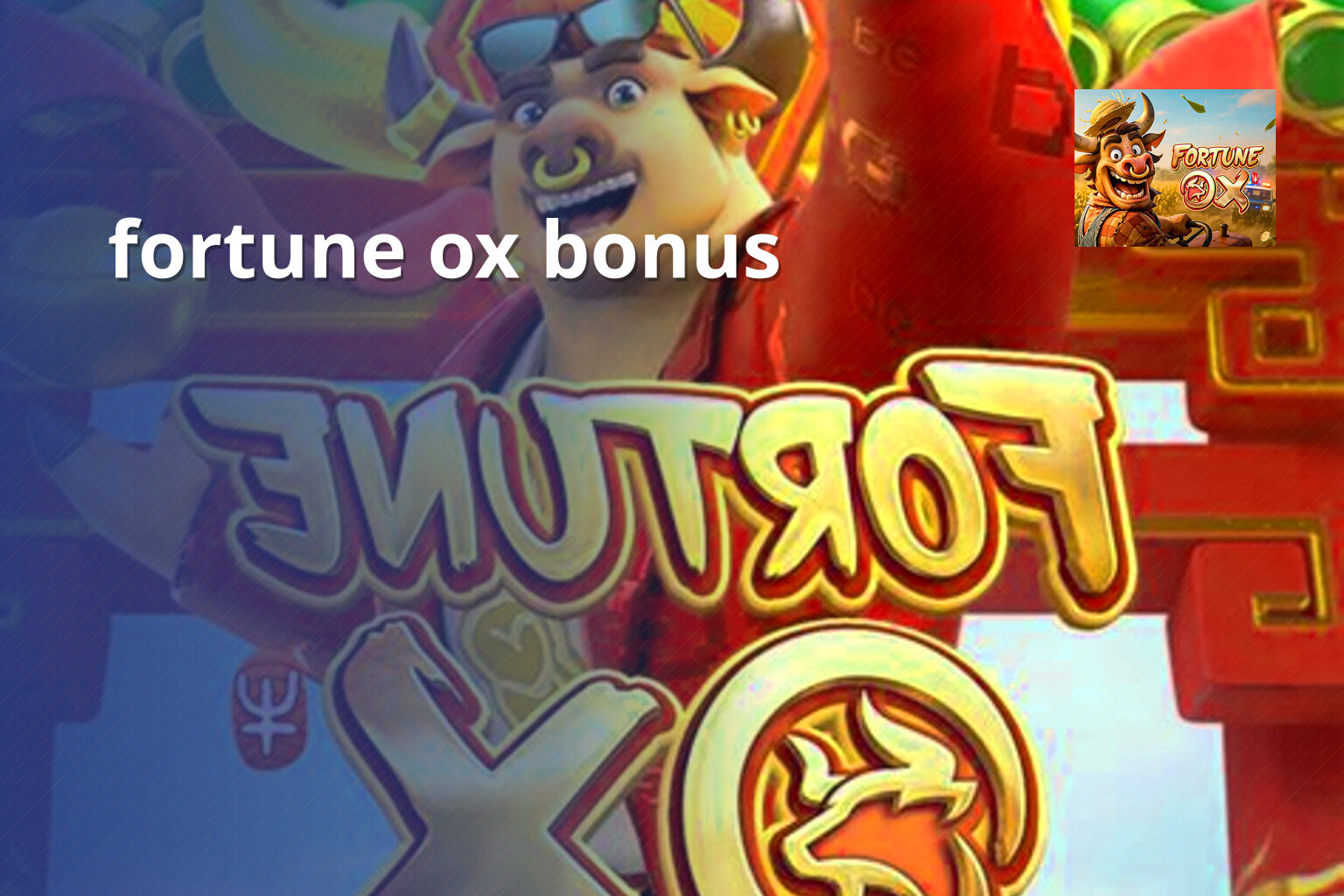fortune ox bonus - slots