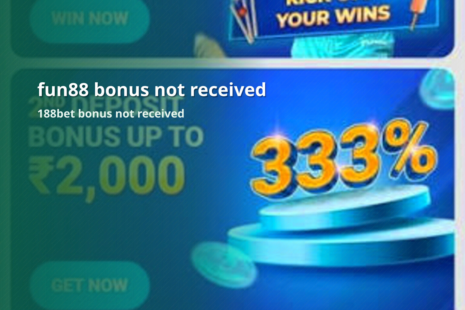 fun88 bonus not received - gaming_brand