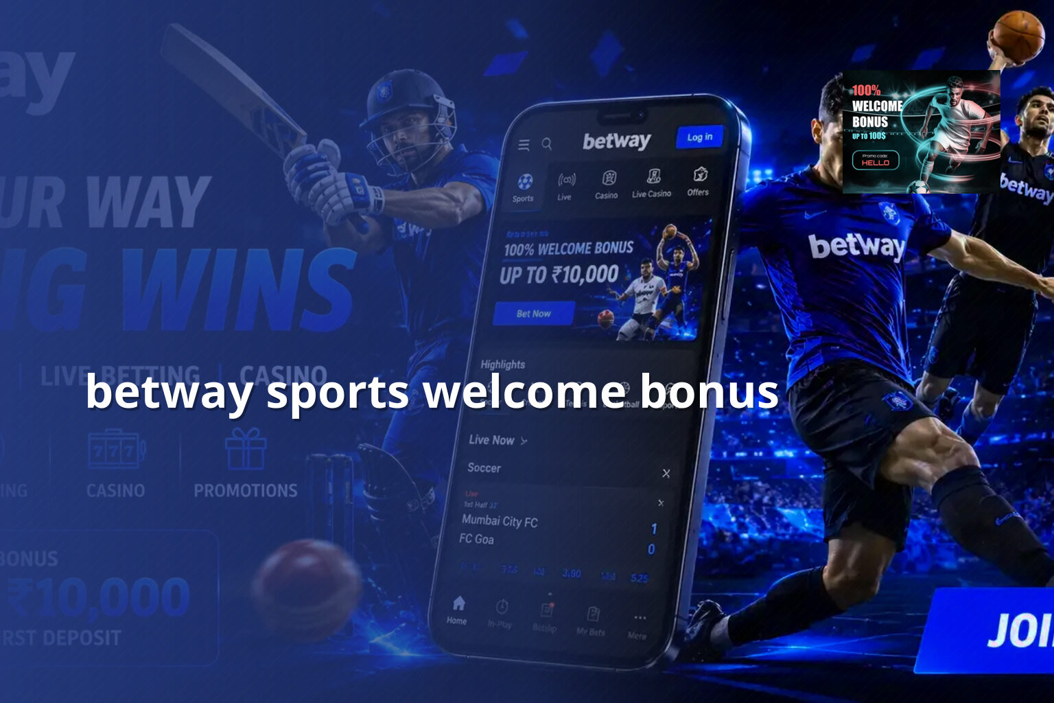 betway sports welcome bonus - gaming_brand