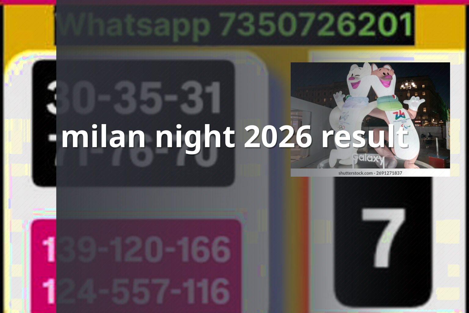milan night 2026 result - matka_satta
