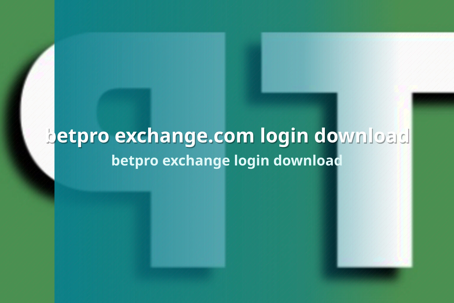 betpro exchange.com login download - gaming_brand