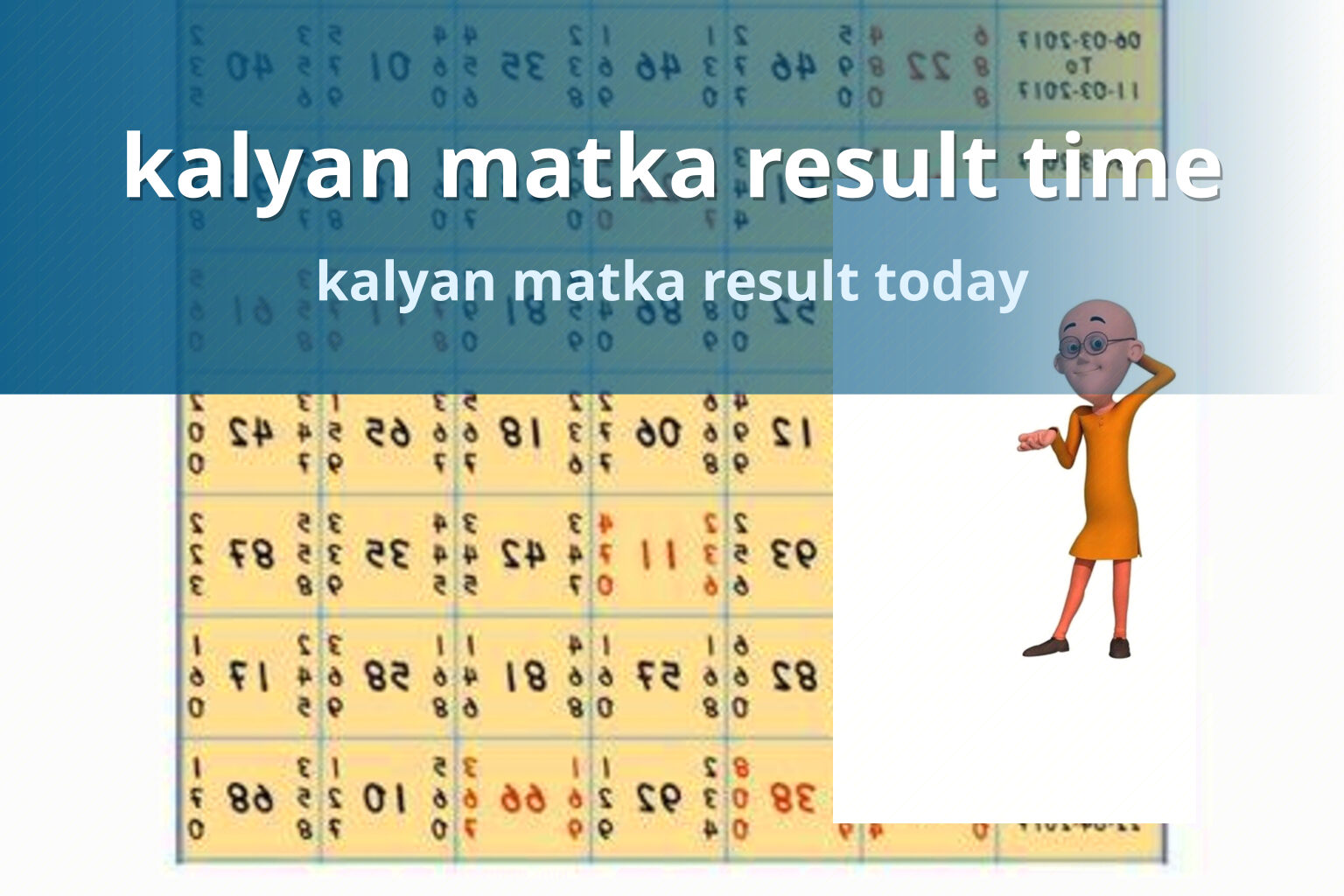 kalyan matka result time - matka_satta