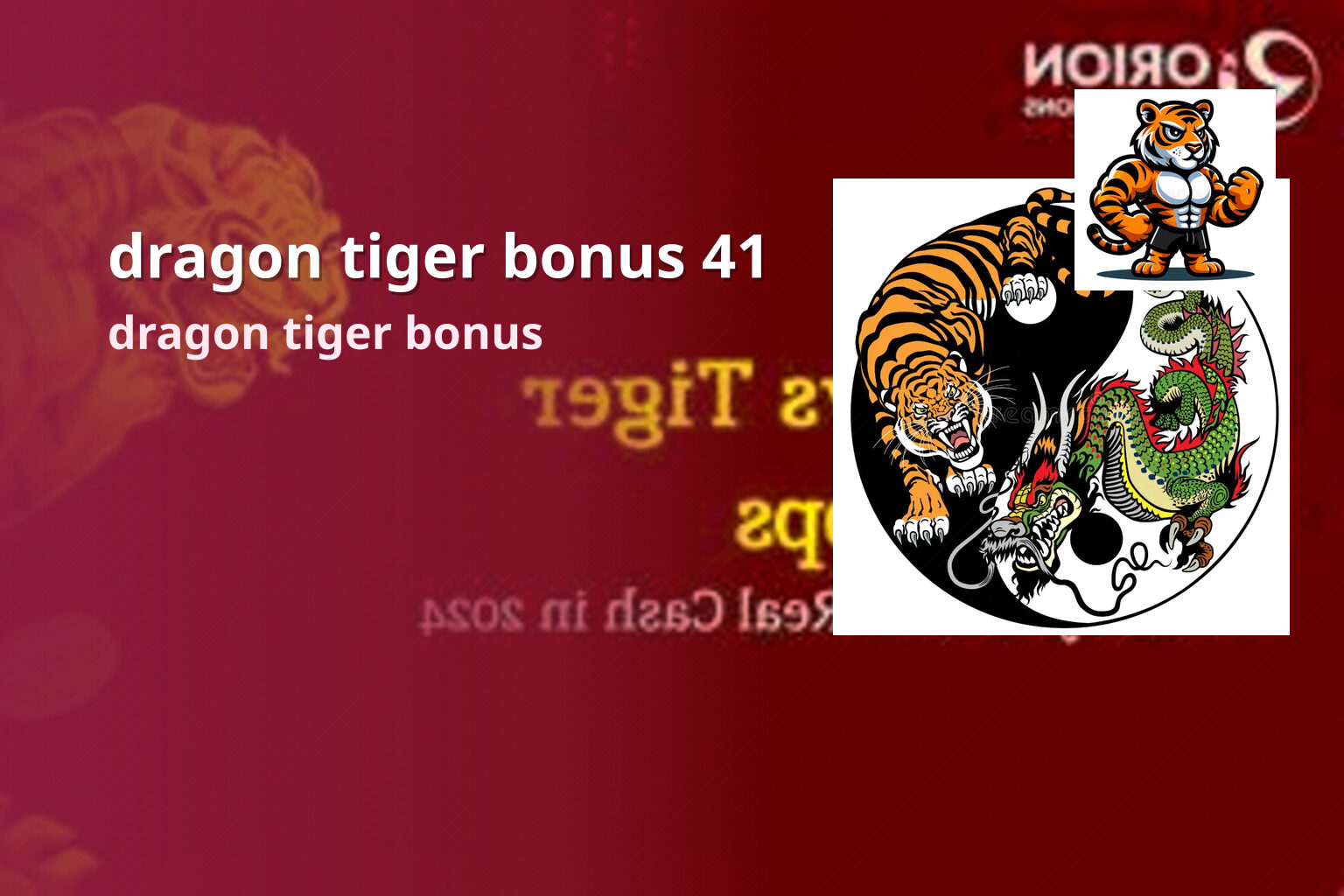 dragon tiger bonus 41 dragon tiger bonus