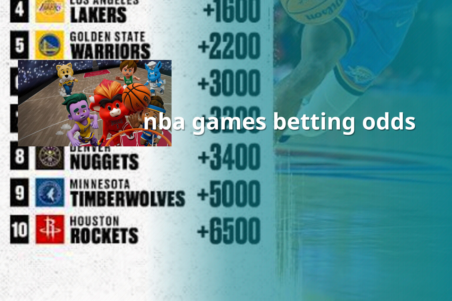 nba games betting odds - sportsbook