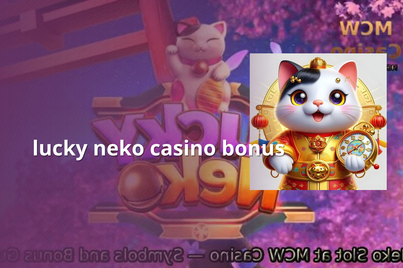 lucky neko casino bonus - casino