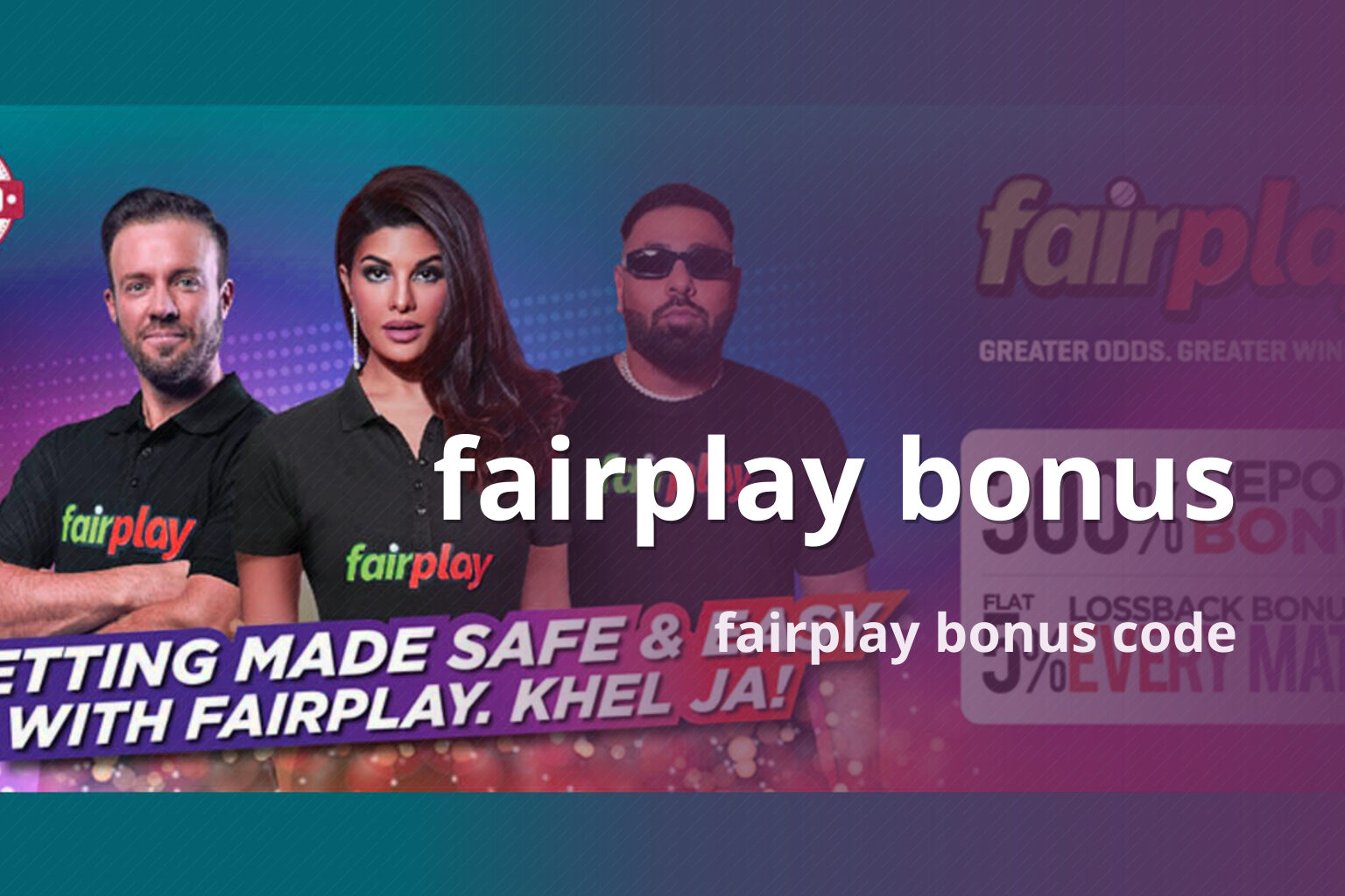 fairplay bonus fairplay bonus code