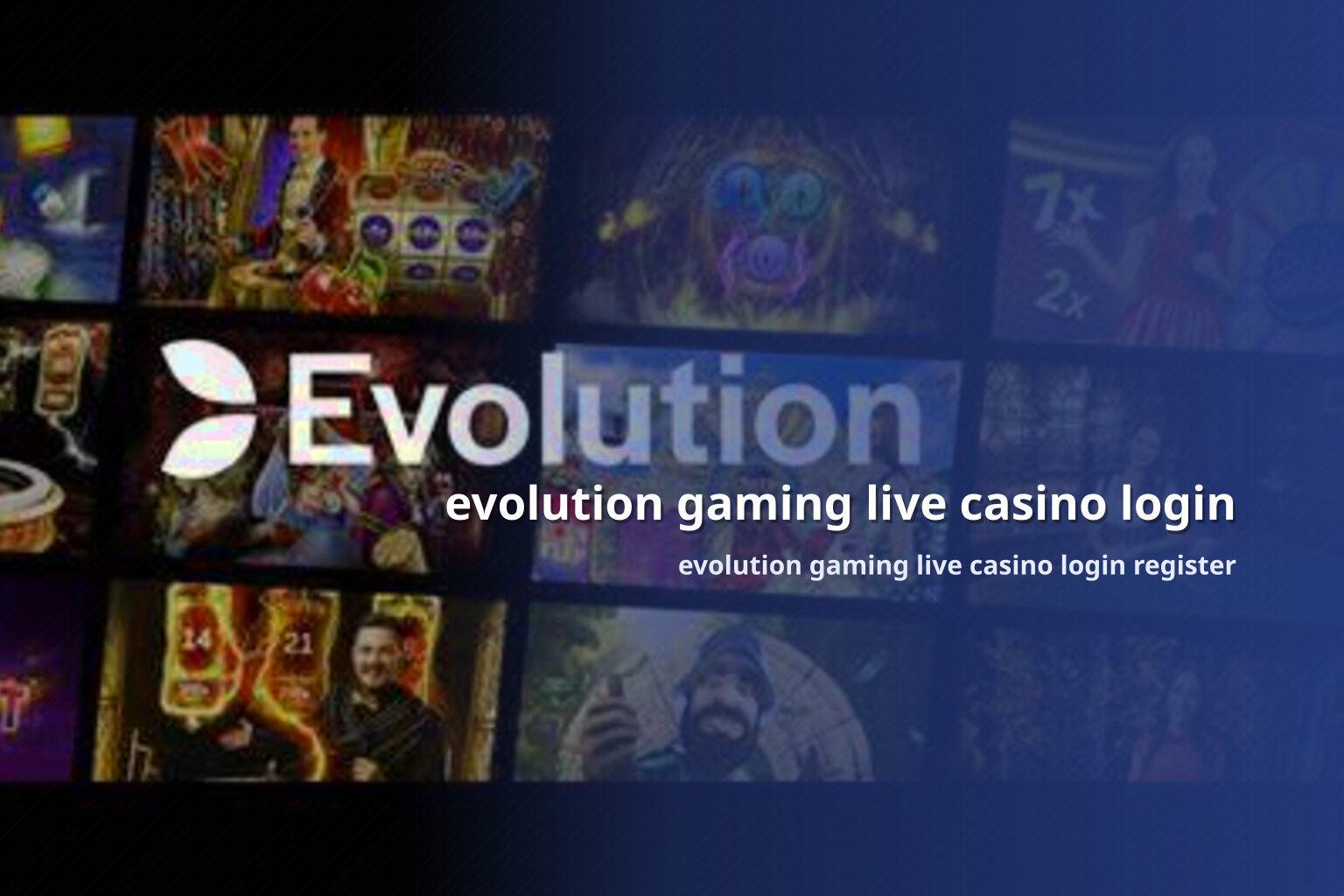 evolution gaming live casino login - casino
