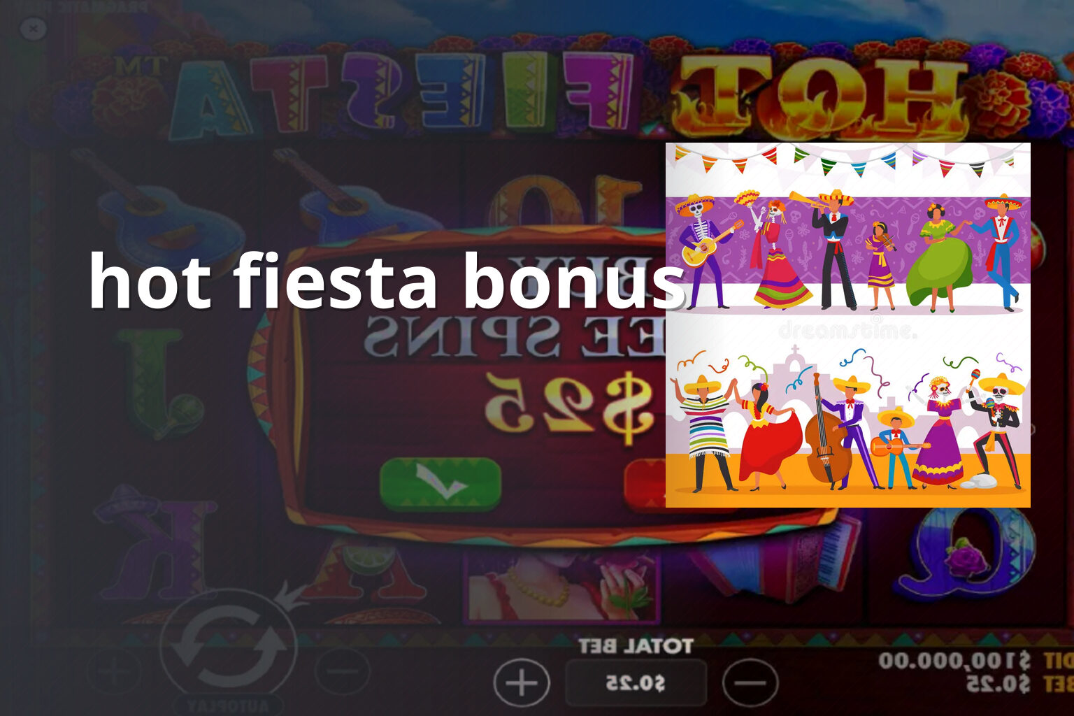 hot fiesta bonus - slots