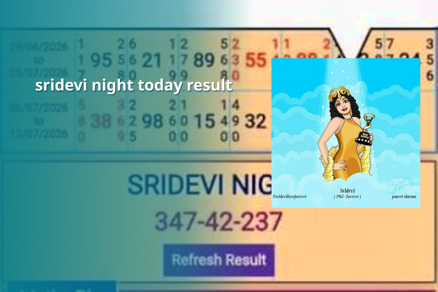 sridevi night today result - matka_satta