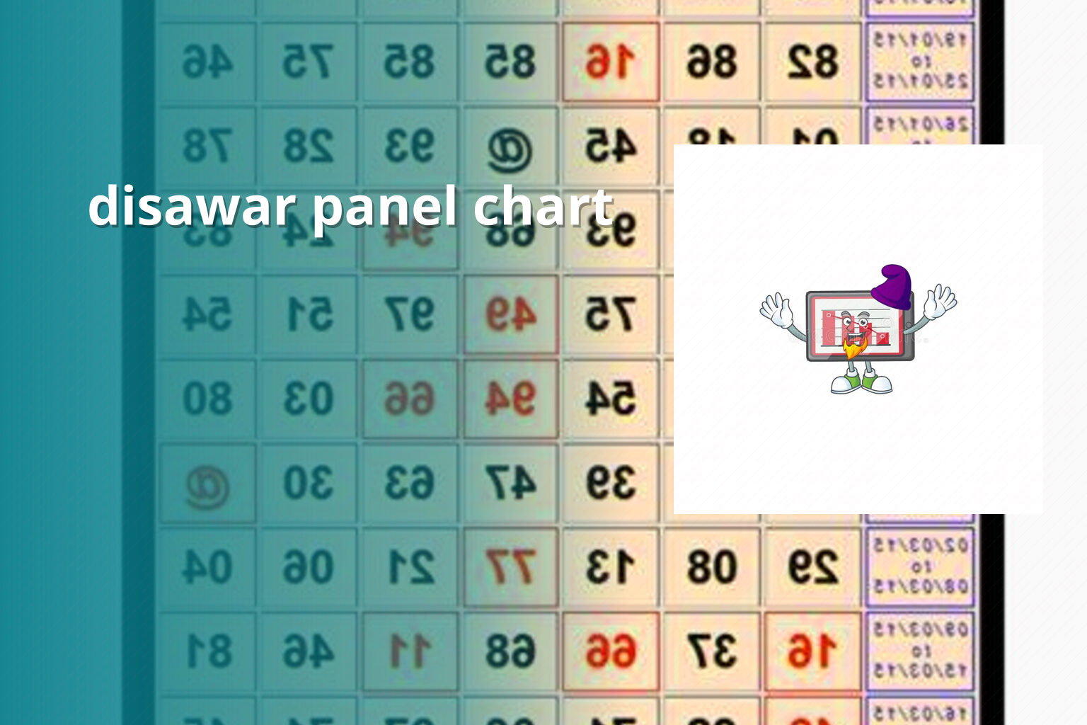 disawar panel chart - matka_satta