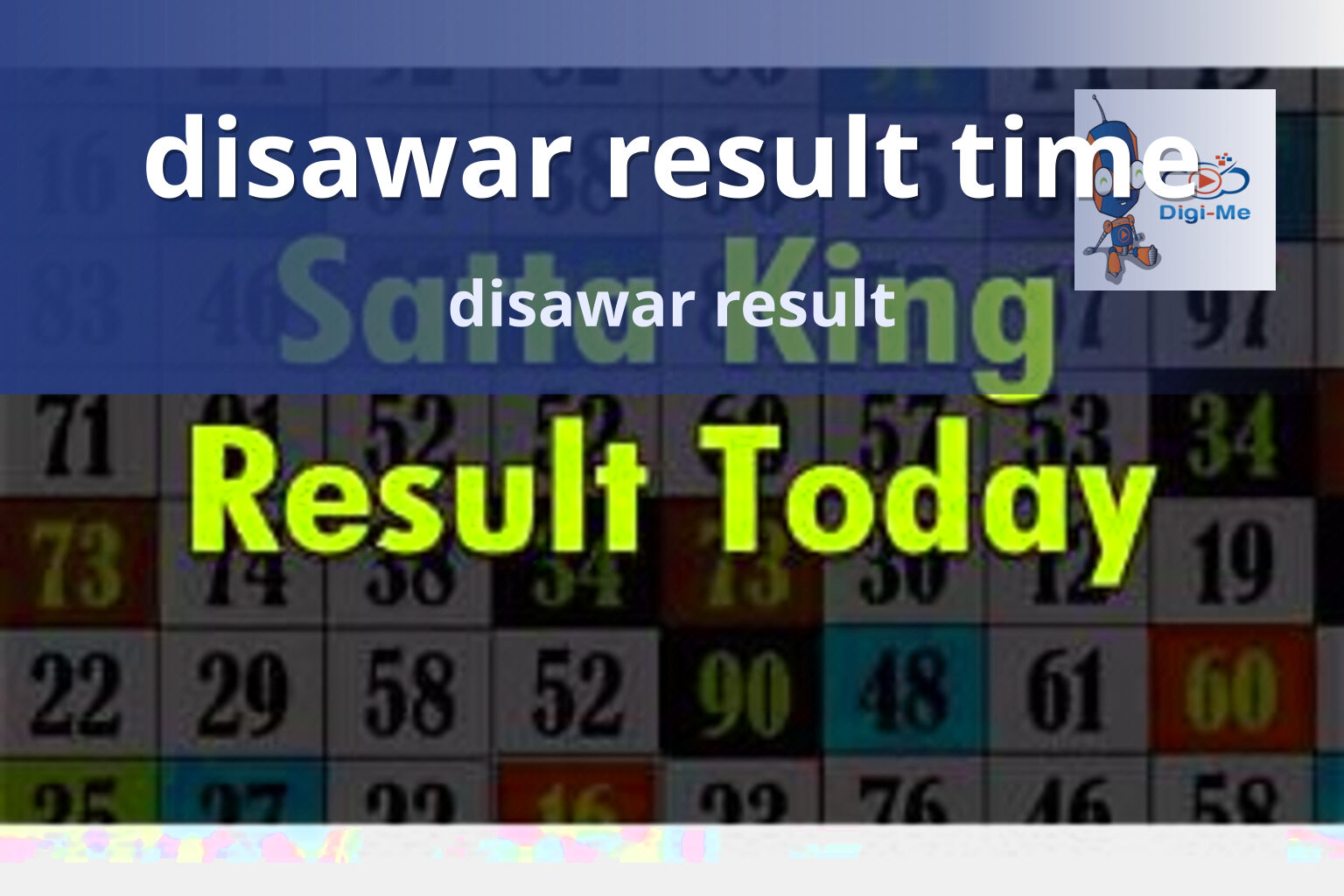 disawar result time - matka_satta