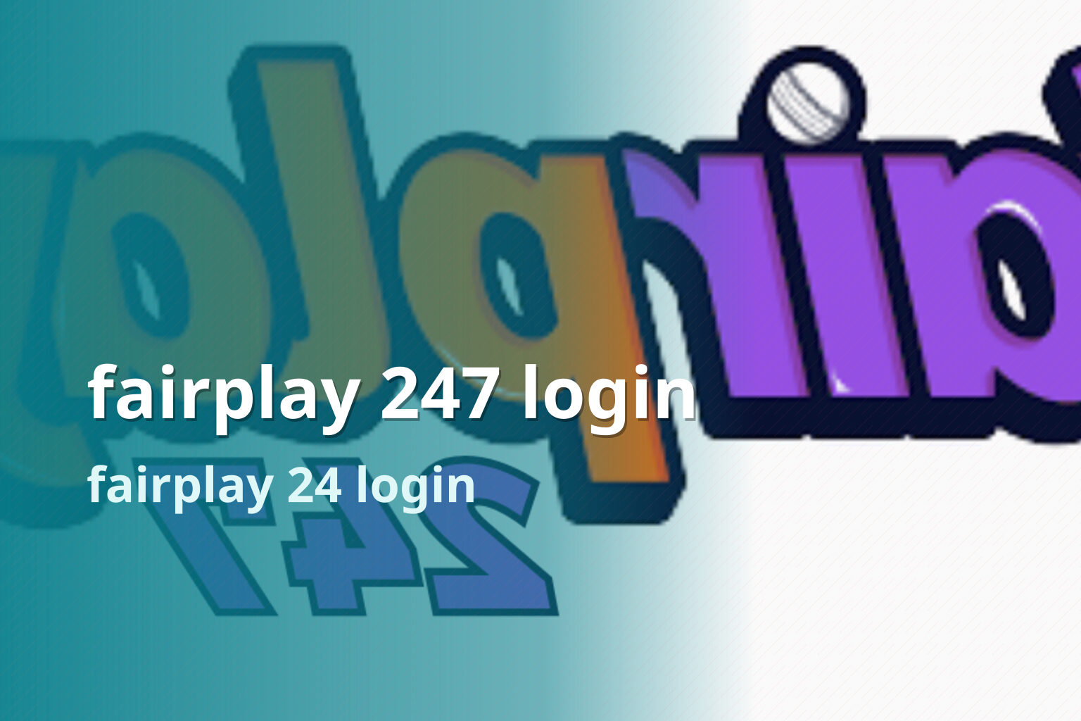 fairplay 247 login fairplay 24 login