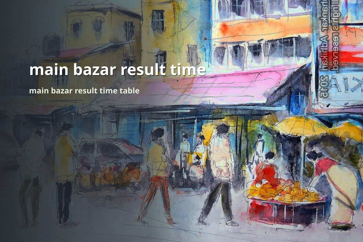 main bazar result time - matka_satta