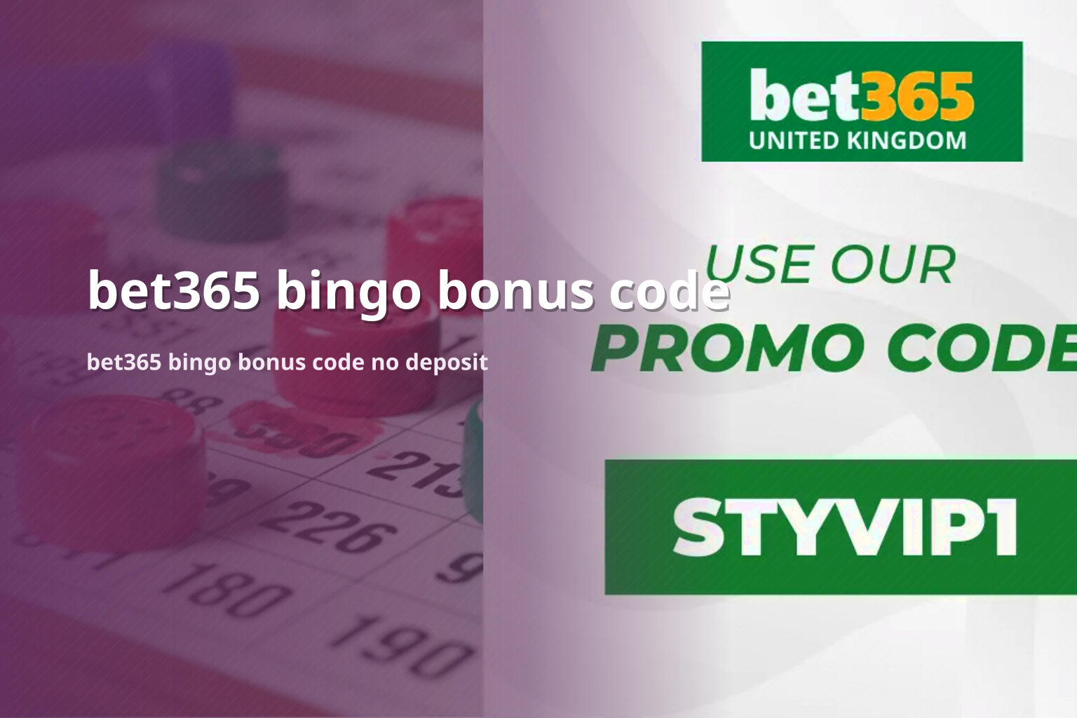 bet365 bingo bonus code - gaming_brand