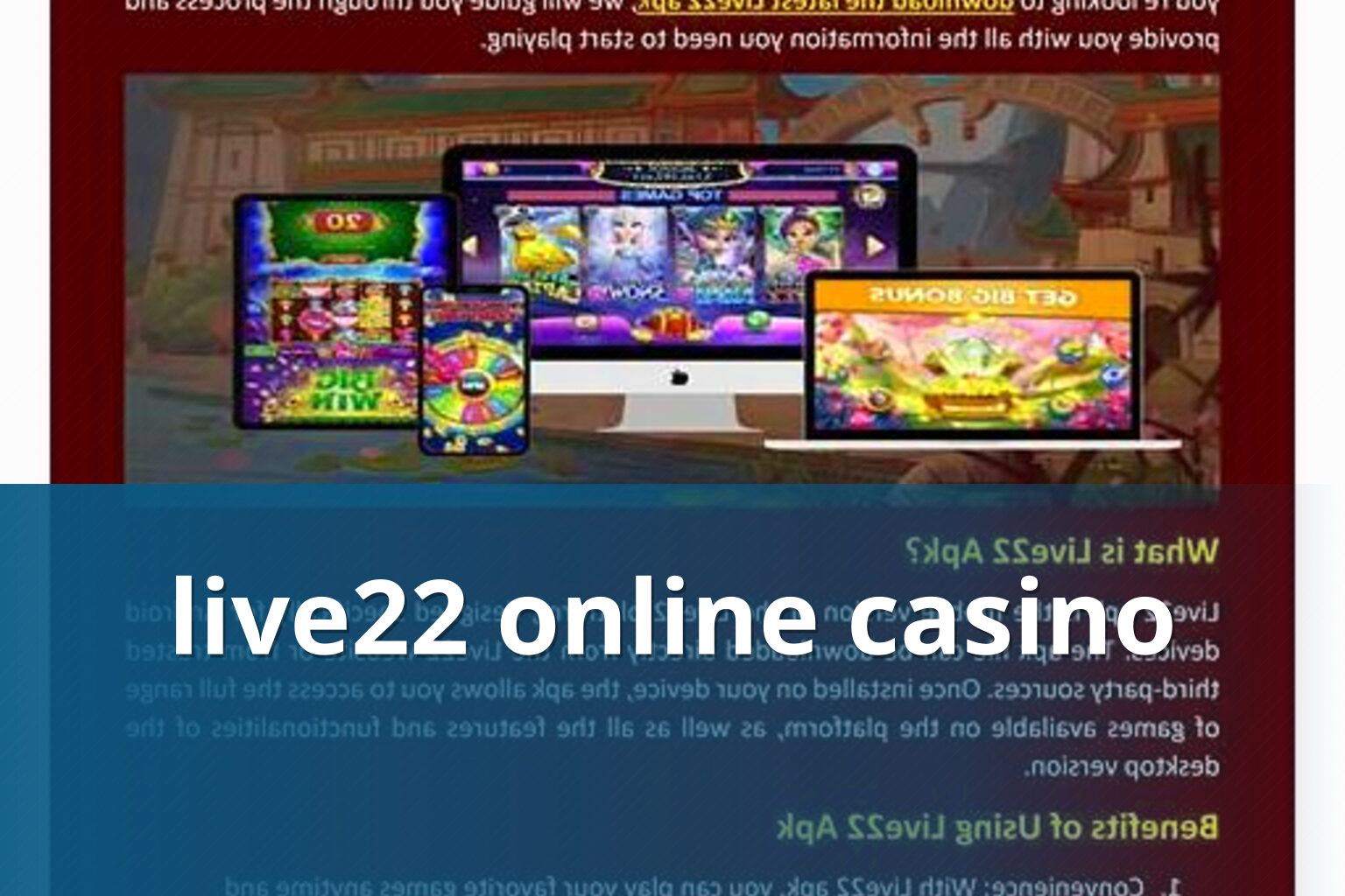 live22 online casino - casino