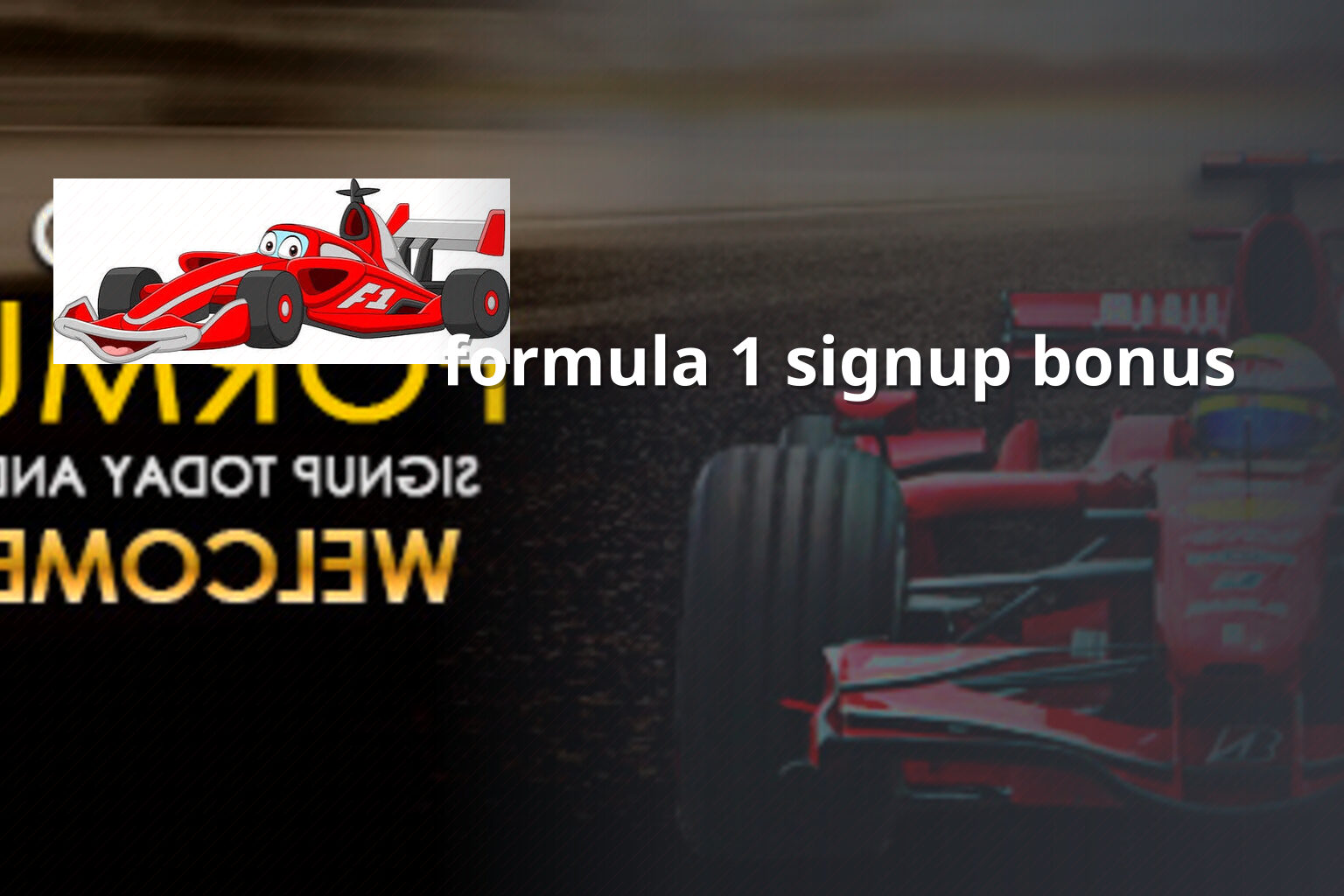 formula 1 signup bonus - sportsbook