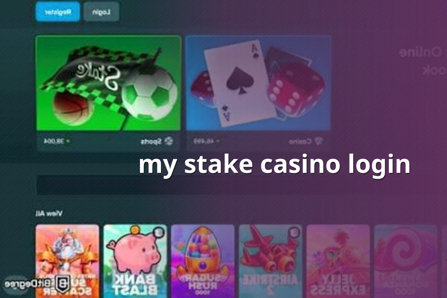 my stake casino login - gaming_brand