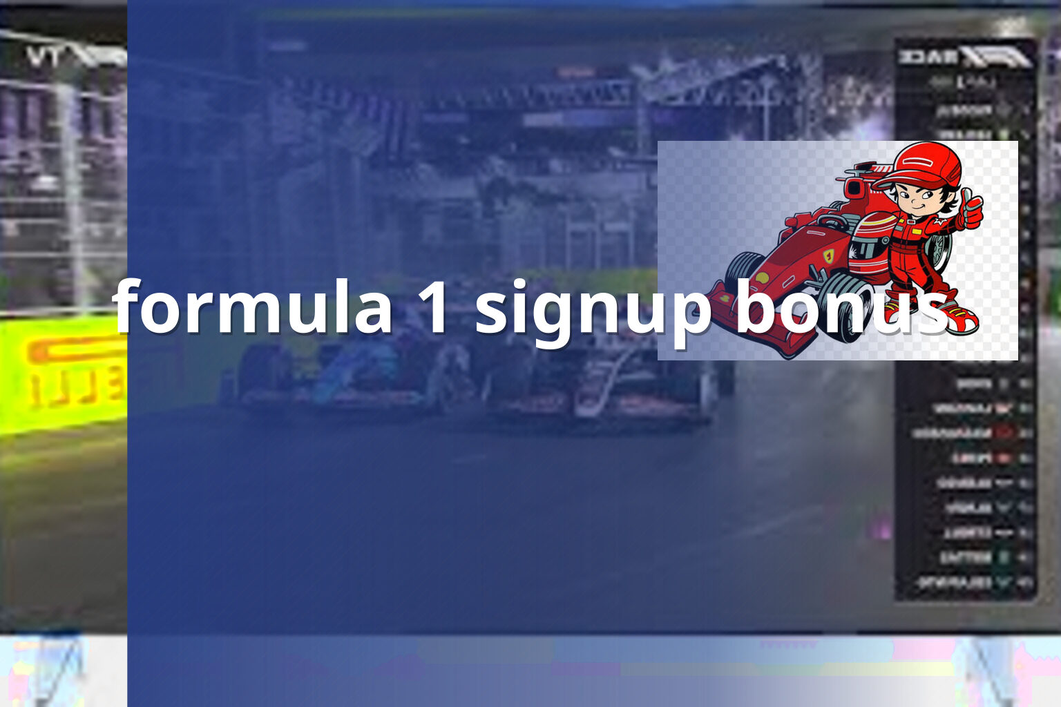 formula 1 signup bonus - sportsbook
