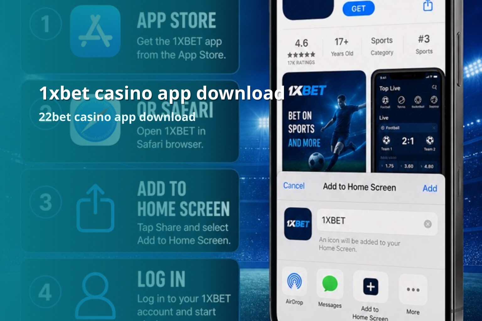 1xbet casino app download 22bet casino app download