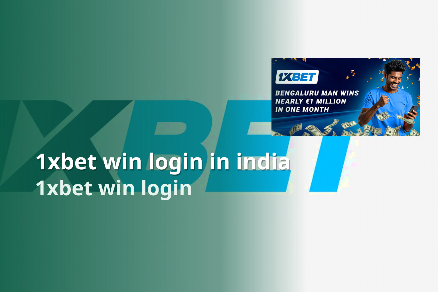 1xbet win login in india - gaming_brand