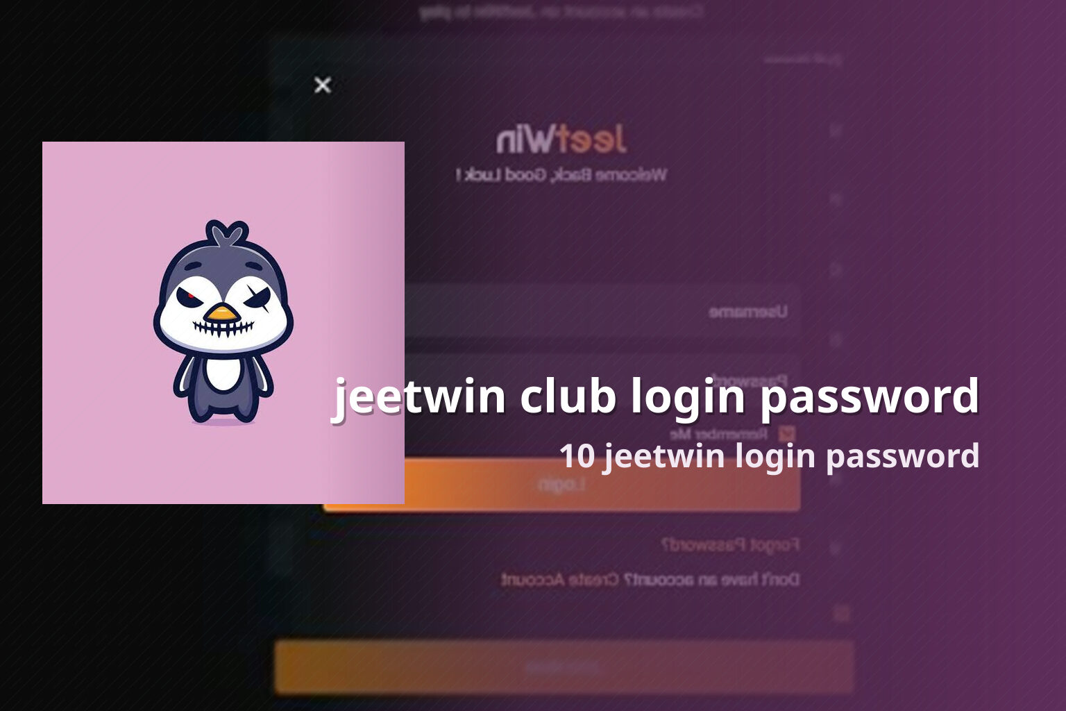jeetwin club login password 10 jeetwin login password
