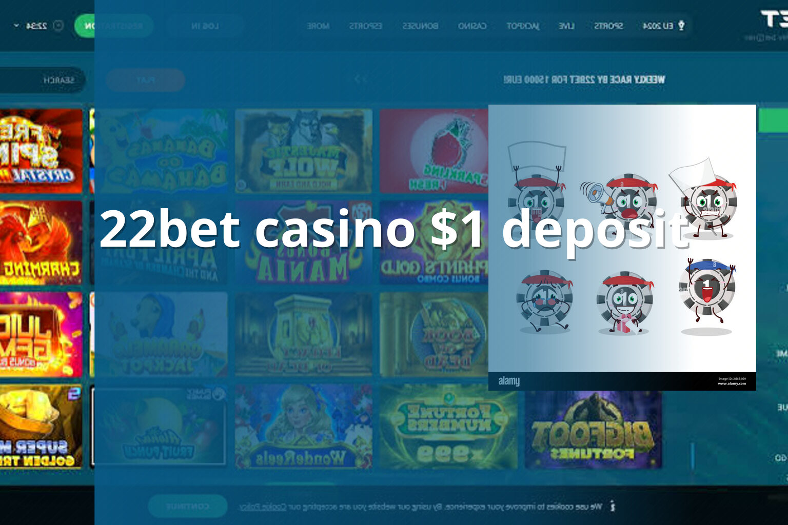 22bet casino $1 deposit - gaming_brand