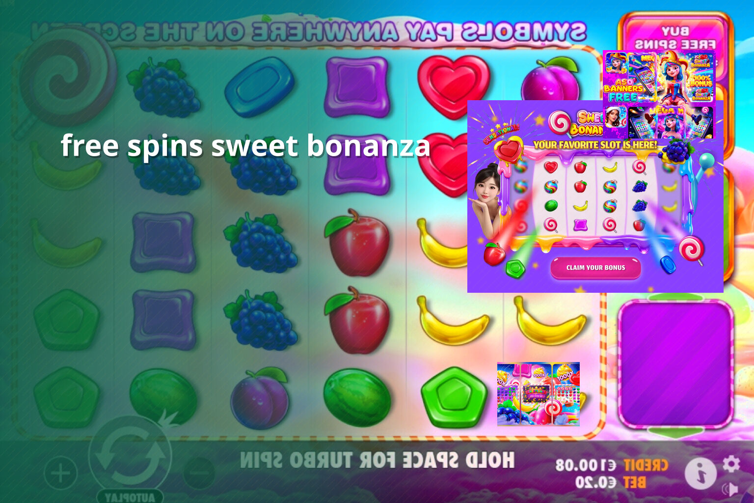 free spins sweet bonanza - payment_and_bonus