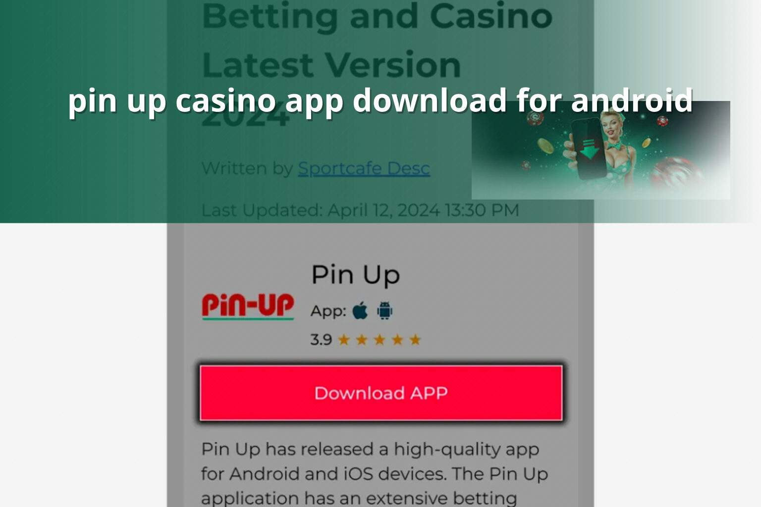 pin up casino app download for android - gaming_brand