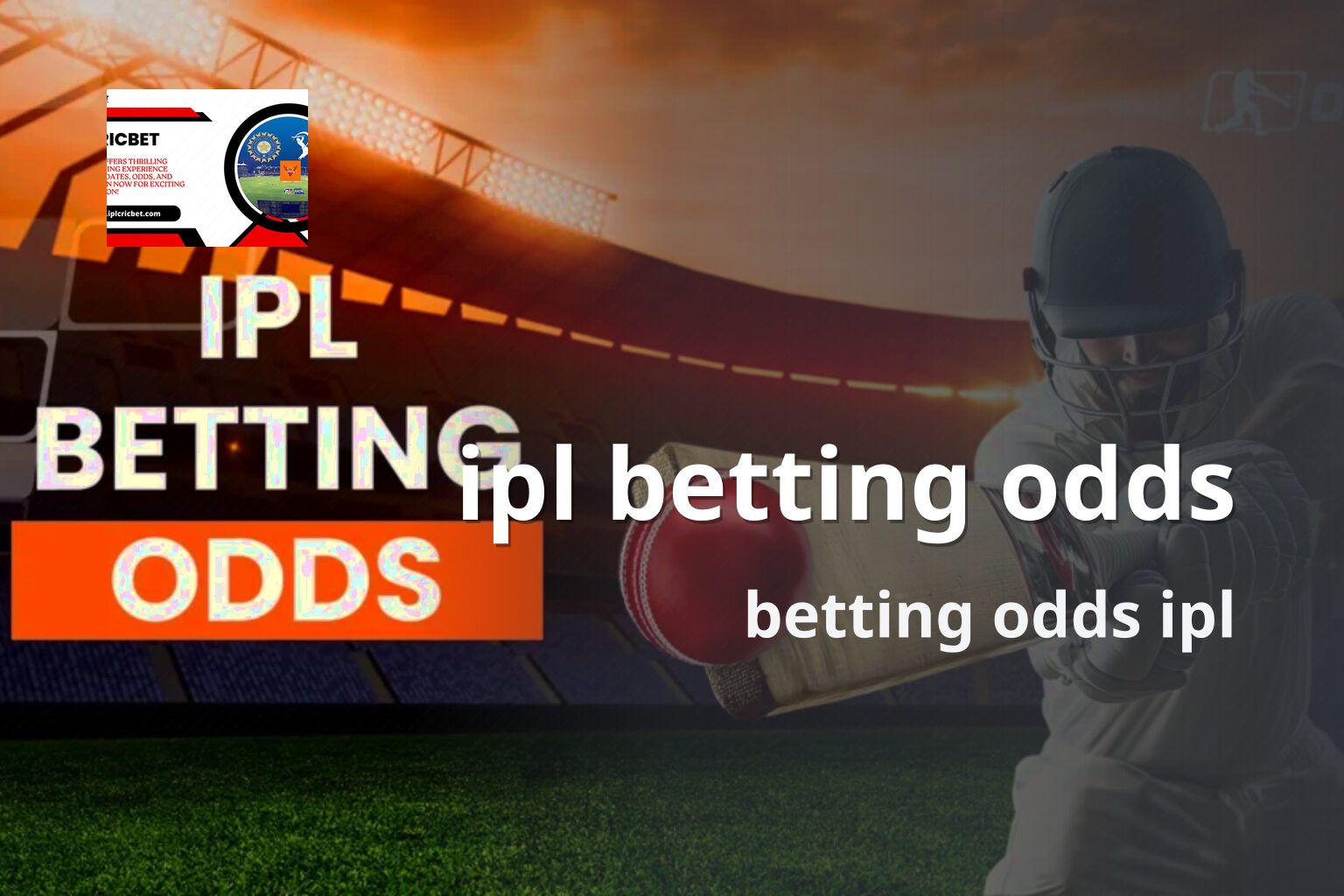 ipl betting odds - การพนัน