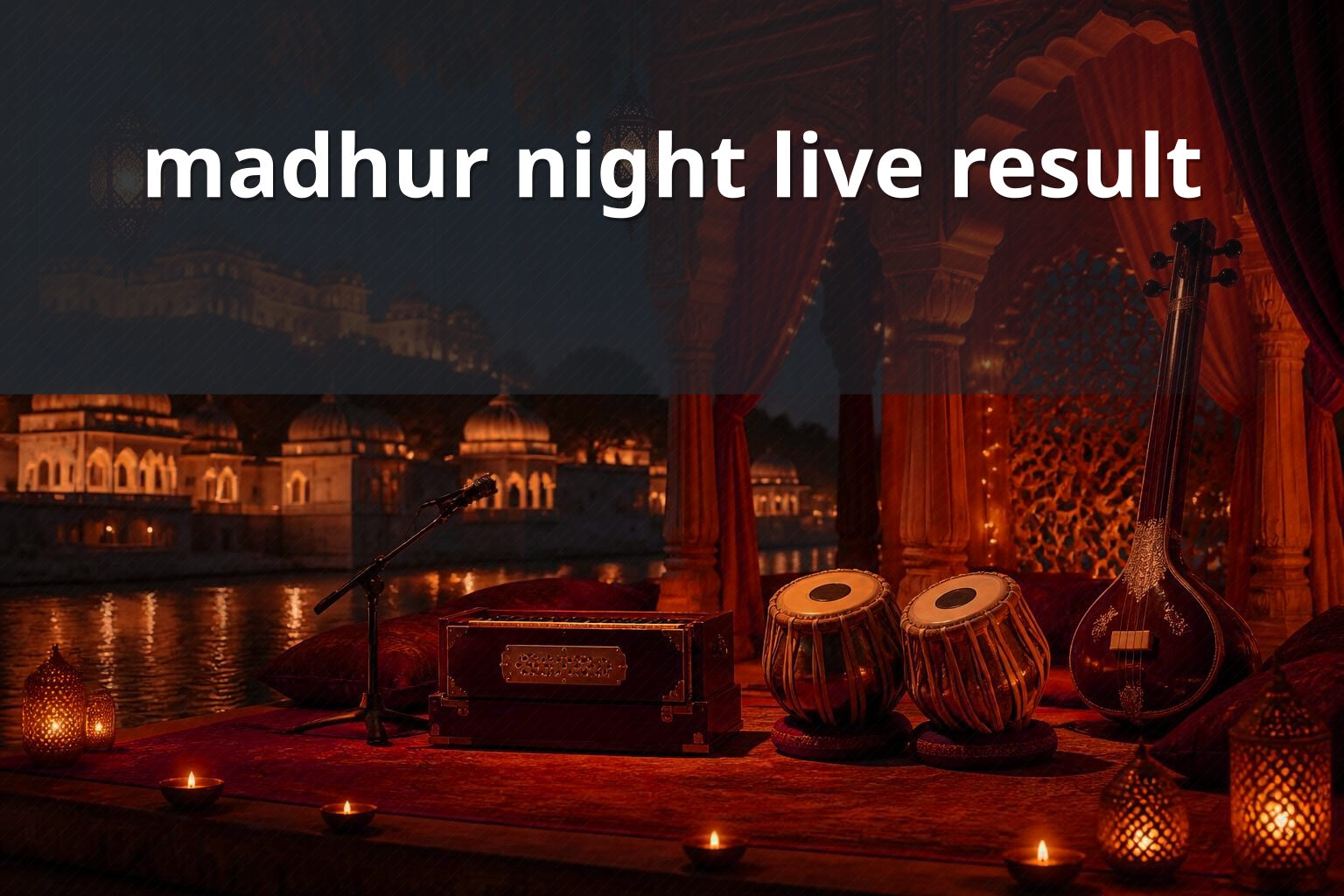 madhur night live result - slots