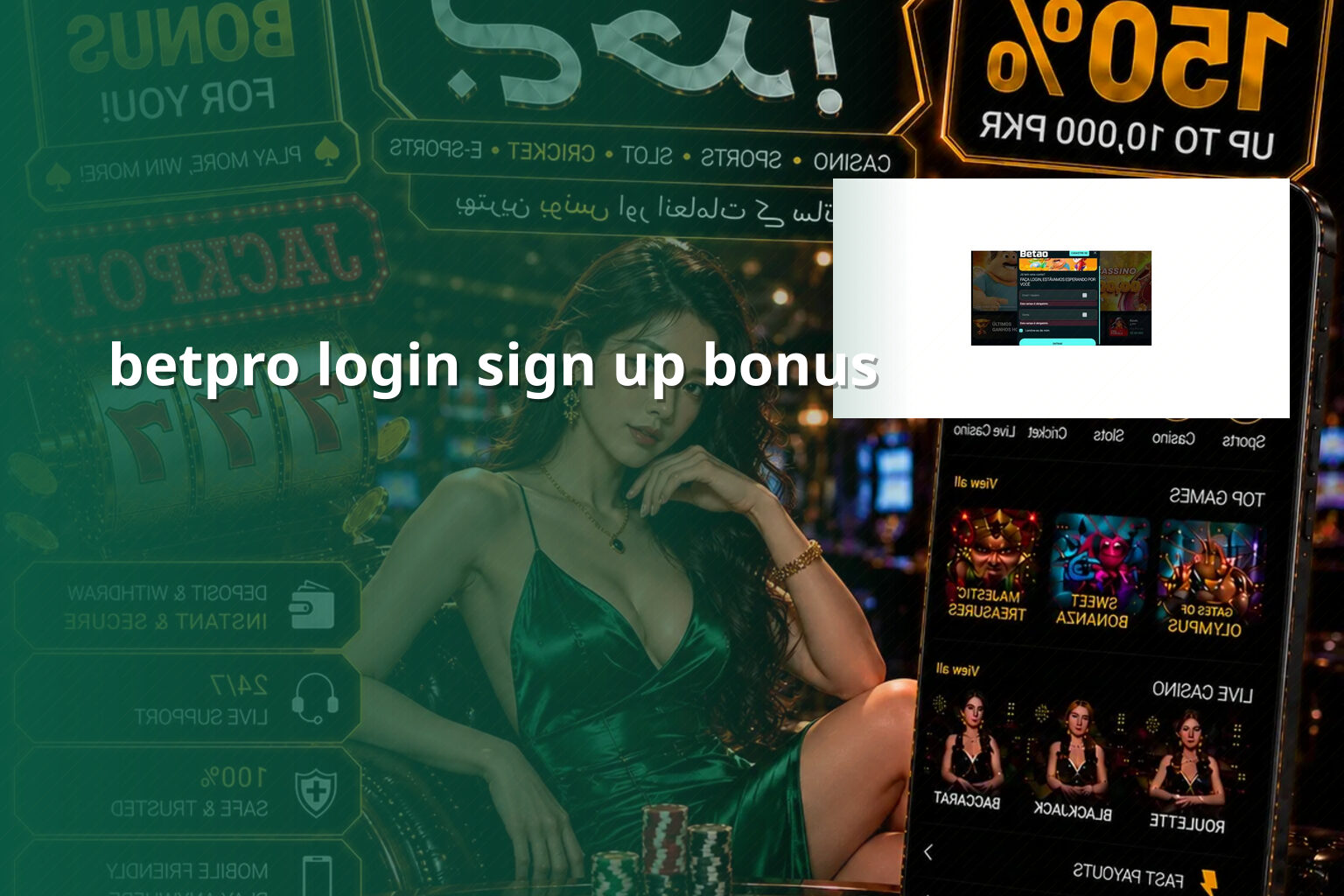 betpro login sign up bonus - gaming_brand