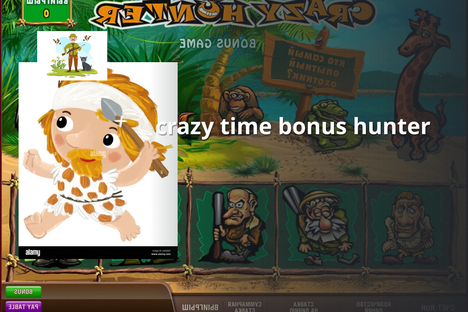 crazy time bonus hunter - slots