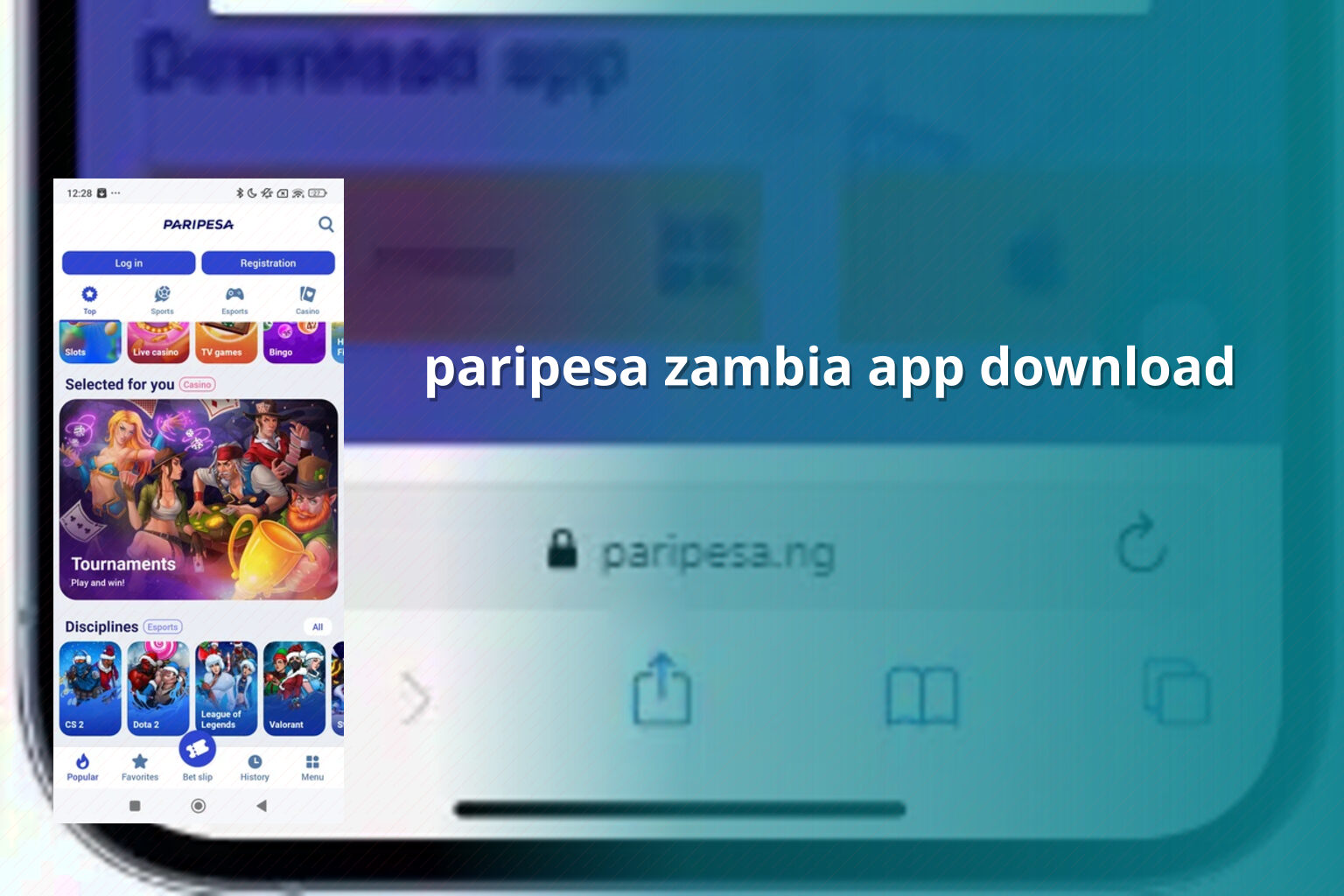 paripesa zambia app download - gaming_brand