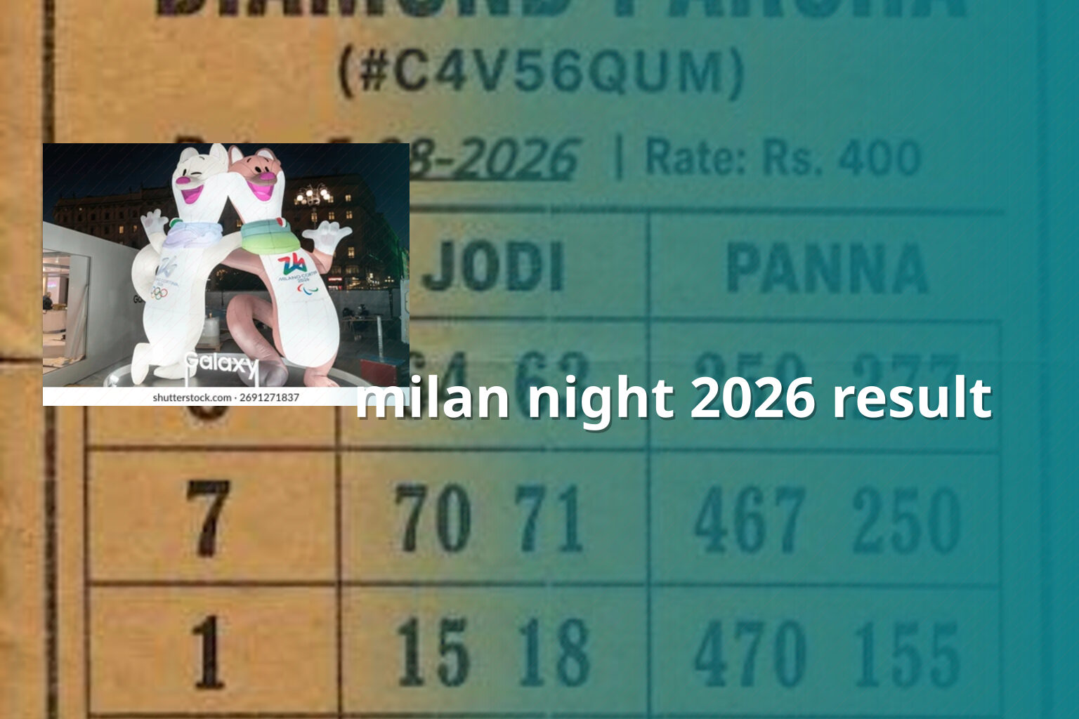 milan night 2026 result - matka_satta