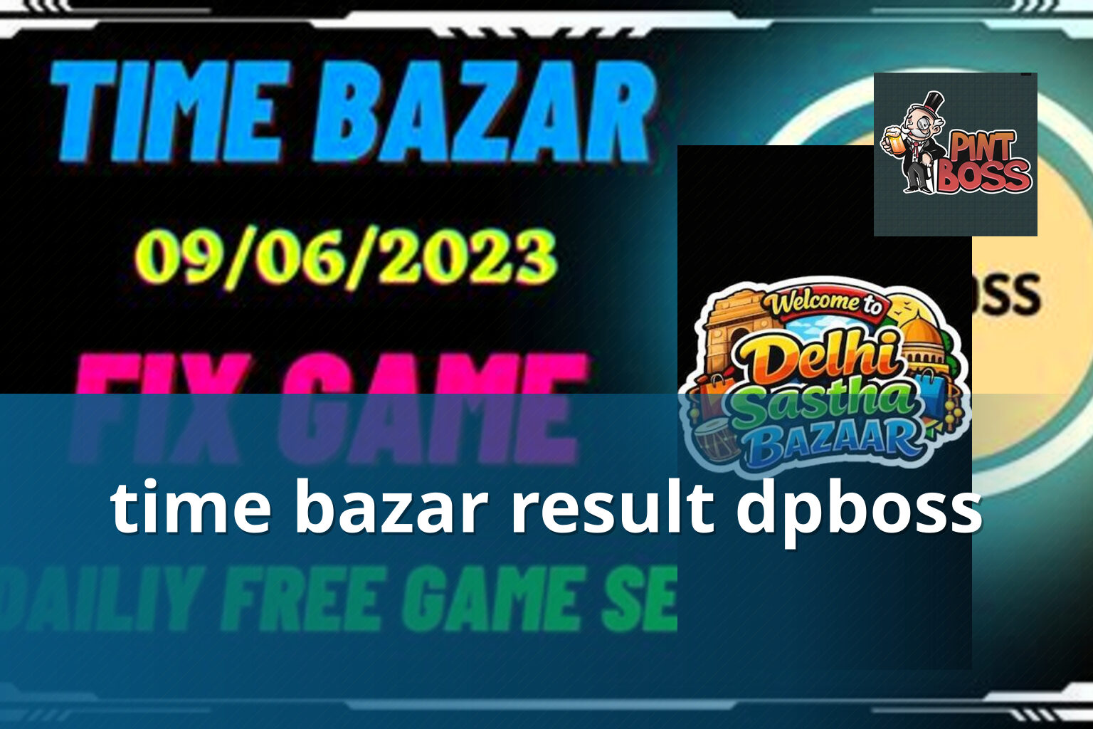 time bazar result dpboss - matka_satta