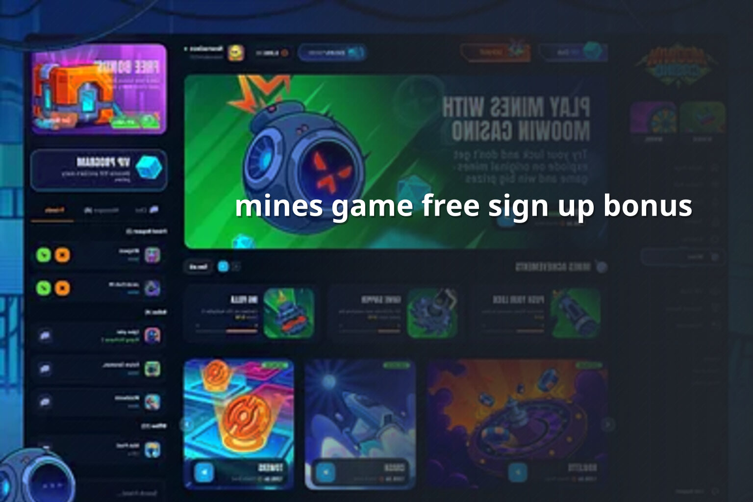 mines game free sign up bonus - payment_and_bonus