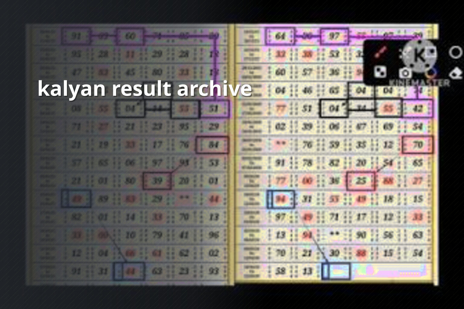 kalyan result archive - matka_satta
