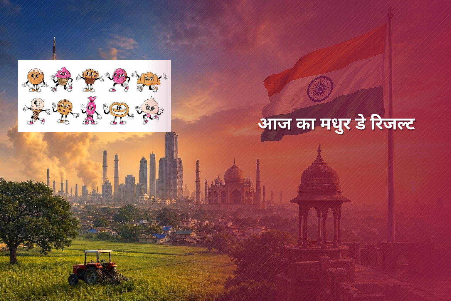आज का मधुर डे रिजल्ट - lottery